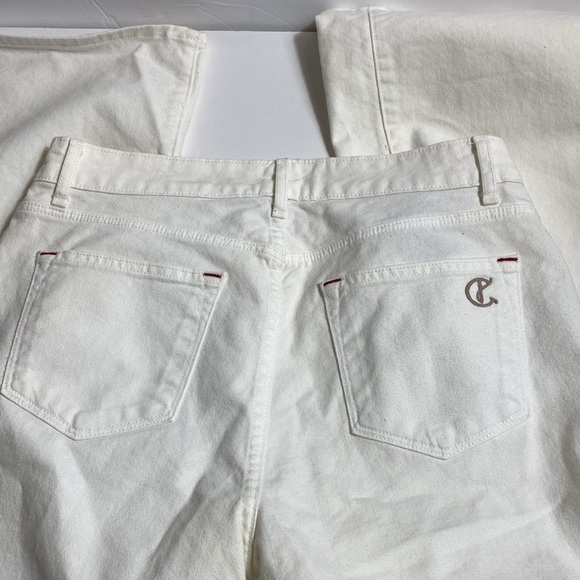 Grace boot, cut by cookie Johnson, white jeans, size 28 - Picture 4 of 8